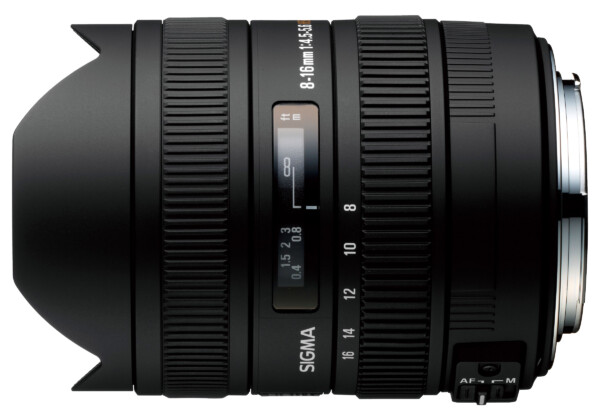 Sigma 8-16mm f/4.5-5.6 DC HSM per NIKON