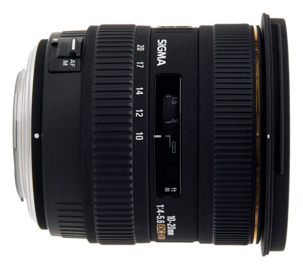 Sigma 10-20mm f/4-5.6 EX DC HSM per Canon