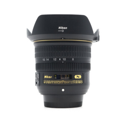Nikon AF-S 8-15mm f/3.5-4.5 E ED Fisheye Condizioni perfette